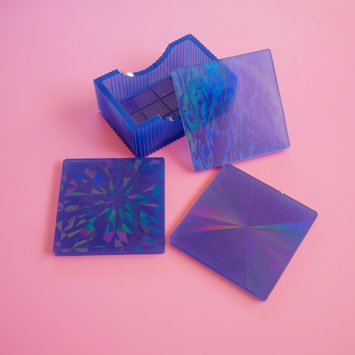 Virtual Holographic Resin Coaster Class