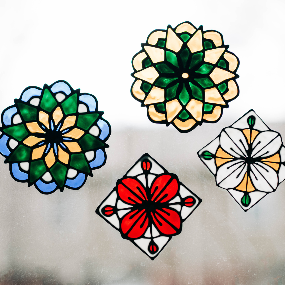 Stained Glass Family-Style Craft Pack