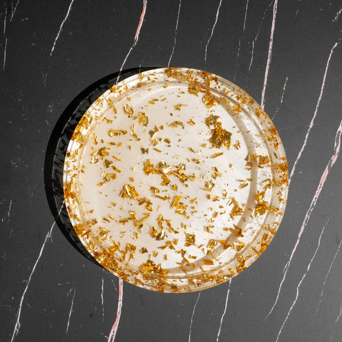 Virtual Gold Leaf Resin Tray Craft Class