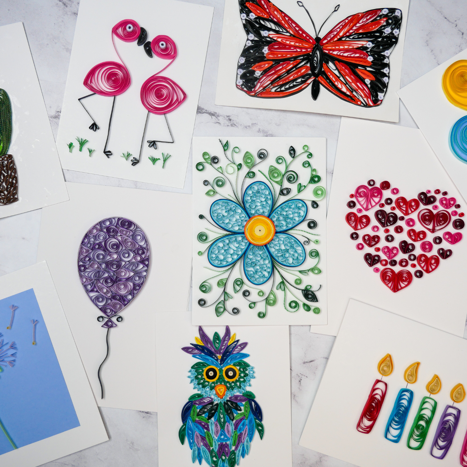 Virtual Paper Quilling Craft Class