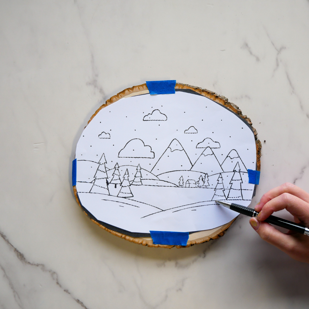 Virtual Holiday Wood Burning Class