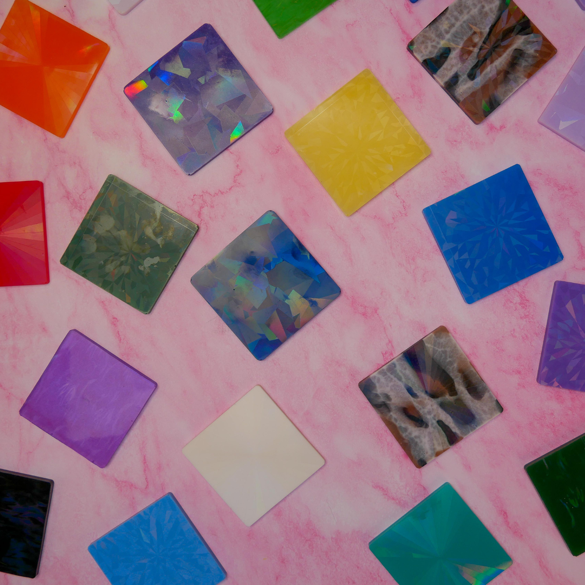 Virtual Holographic Resin Coaster Class