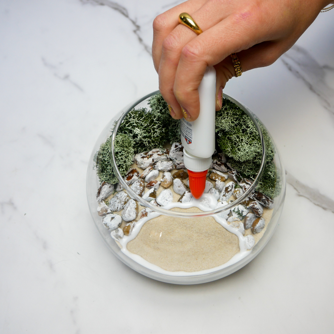 Virtual Winter Wonderland Resin Terrarium Class