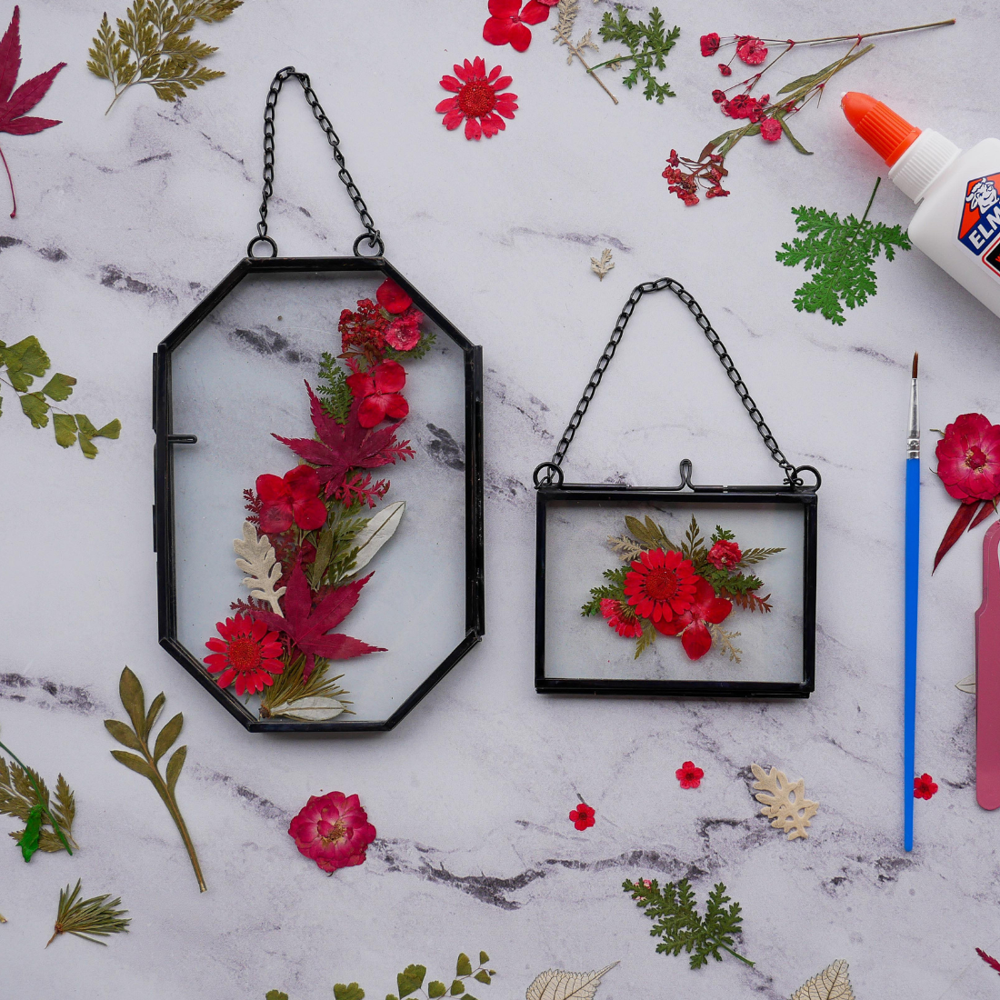 Virtual Holiday Pressed Flower Frame Craft Class