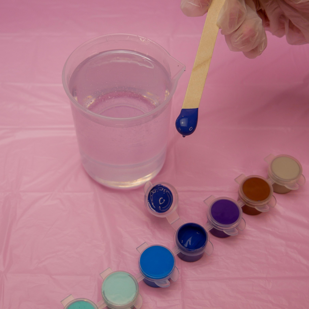 Holographic Resin Coasters Kit