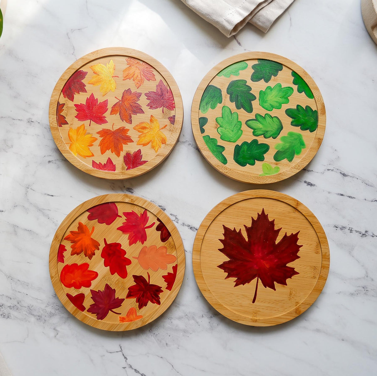 Virtual Fall Bamboo Turntable Craft Class