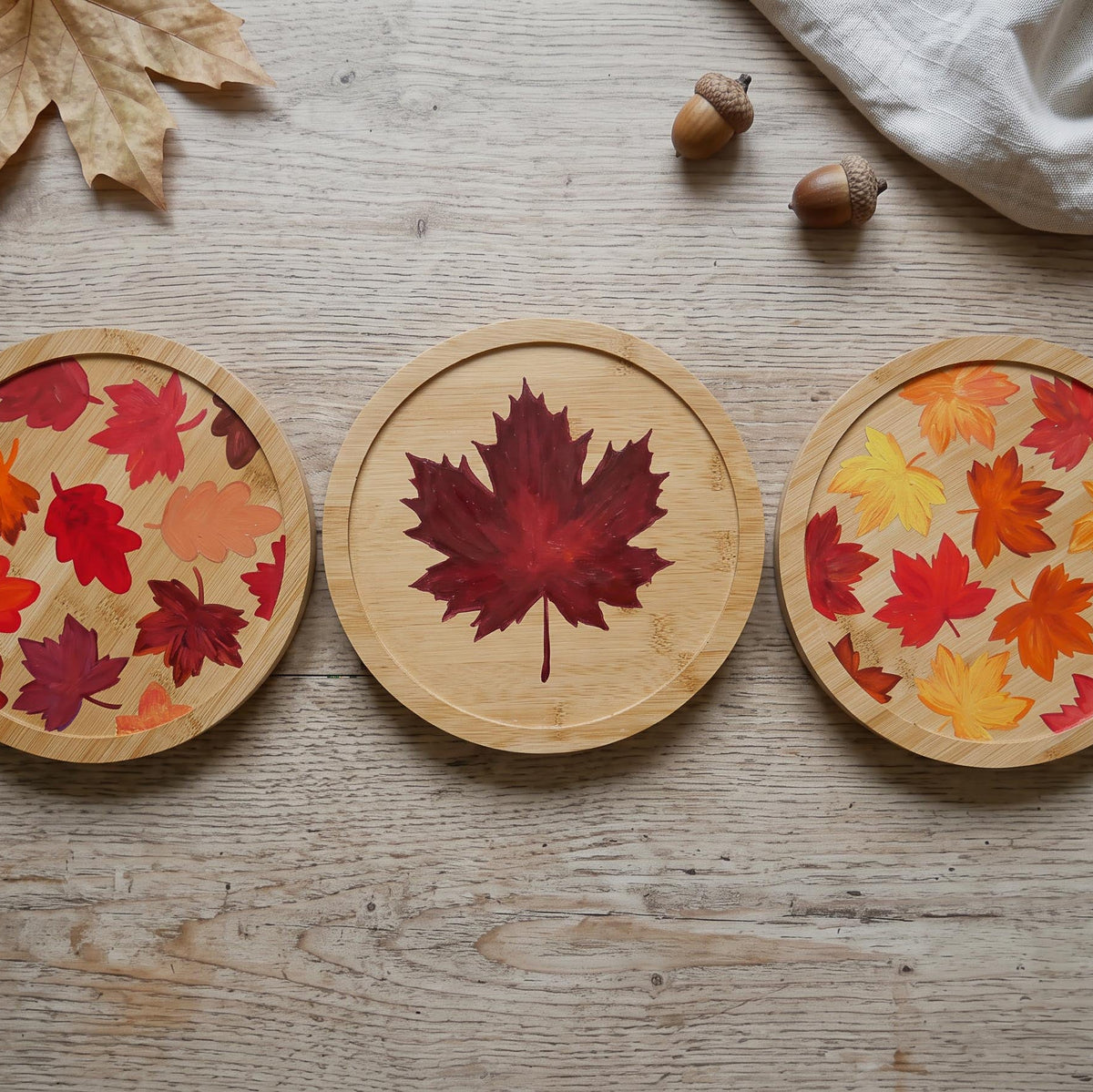 Fall Bamboo Turntable Kit