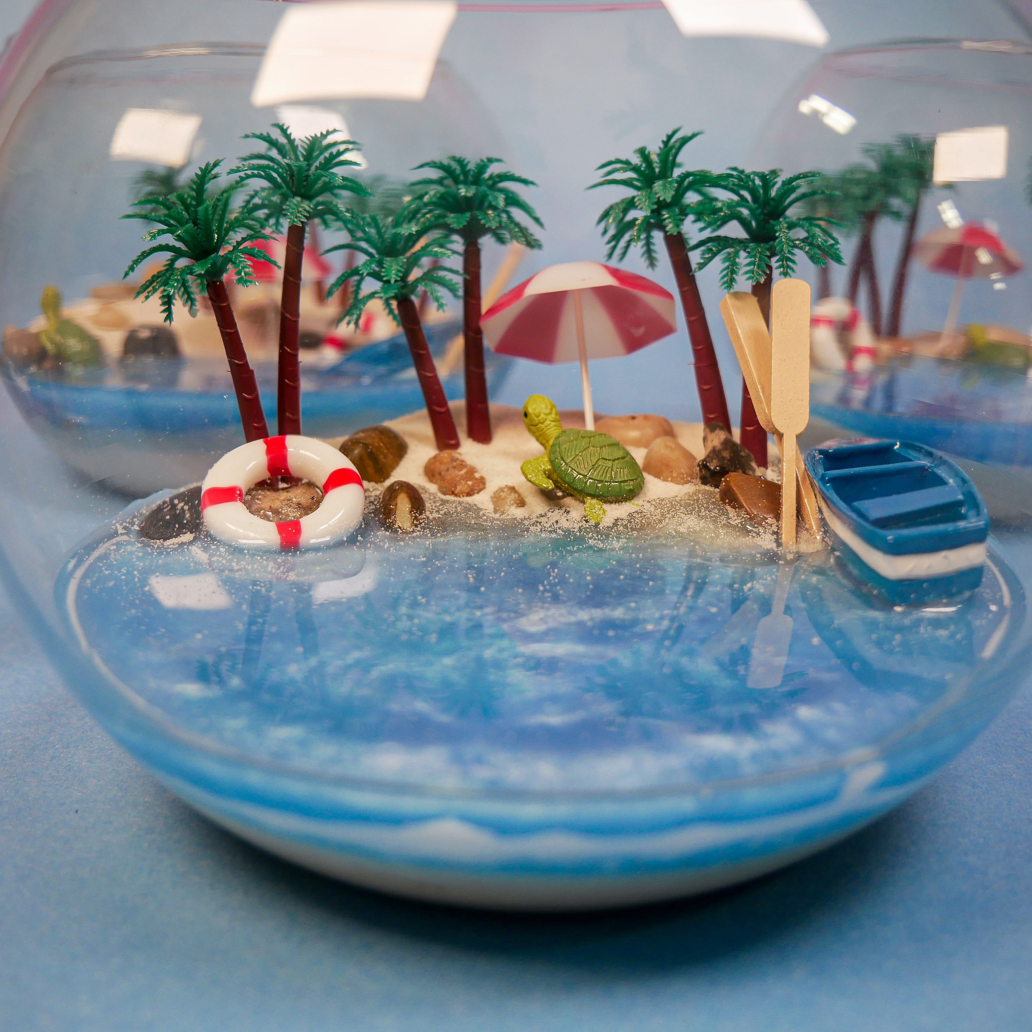 Virtual Beach Resin Terrarium Craft Class