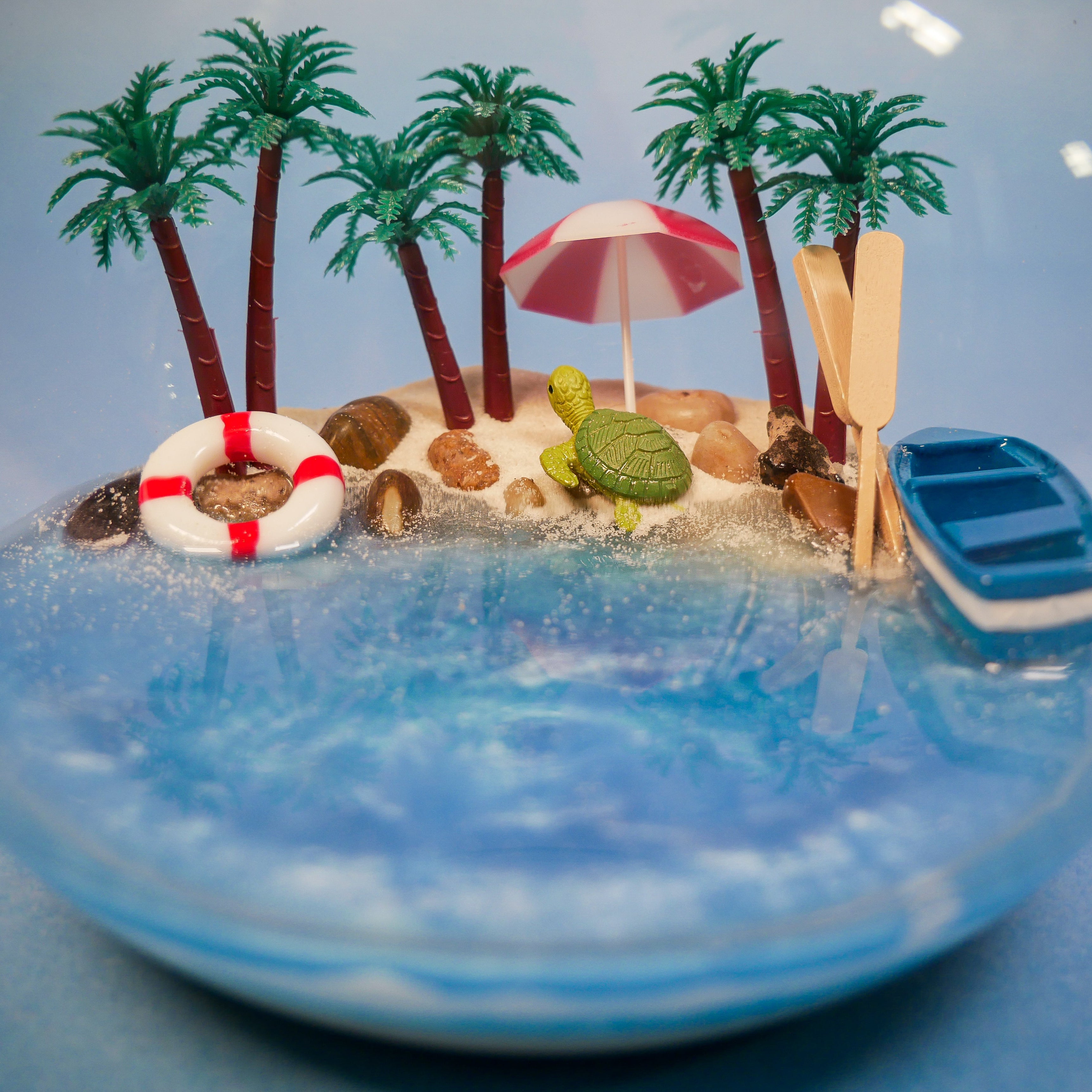 Virtual Beach Resin Terrarium Craft Class