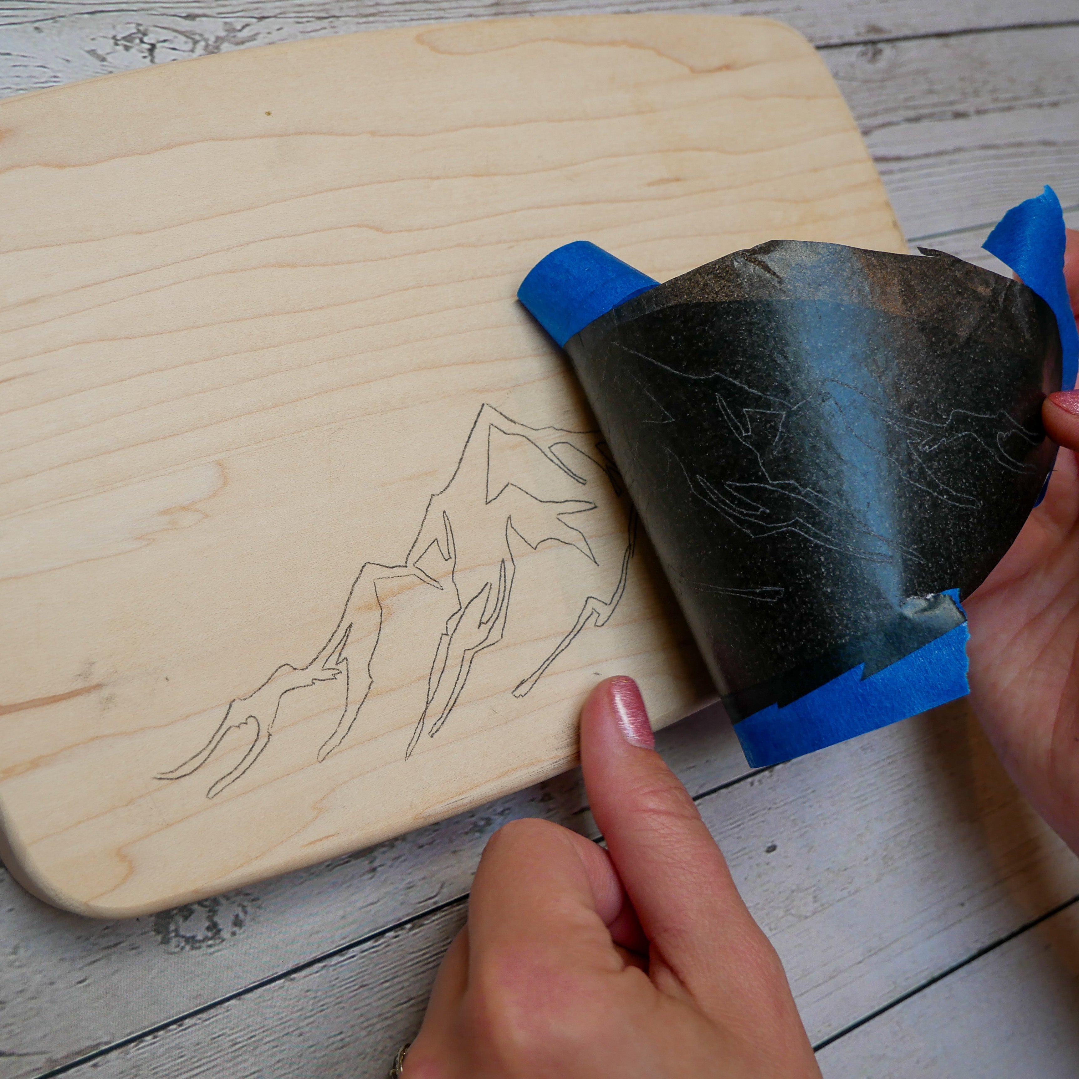 Virtual Holiday Wood Burning Cutting Board Class