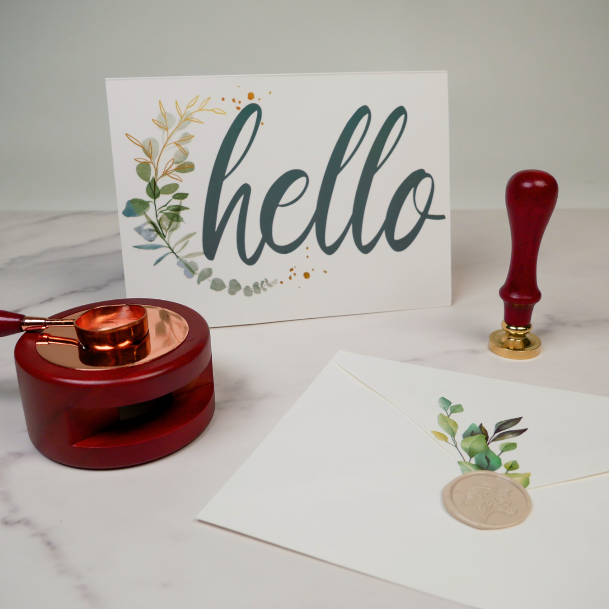 Rub Transfer & Wax Seal Family Style Craft Pack