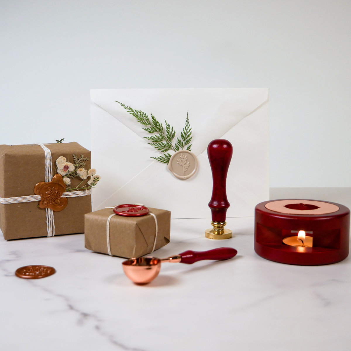 Rub Transfer & Wax Seal Family Style Craft Pack