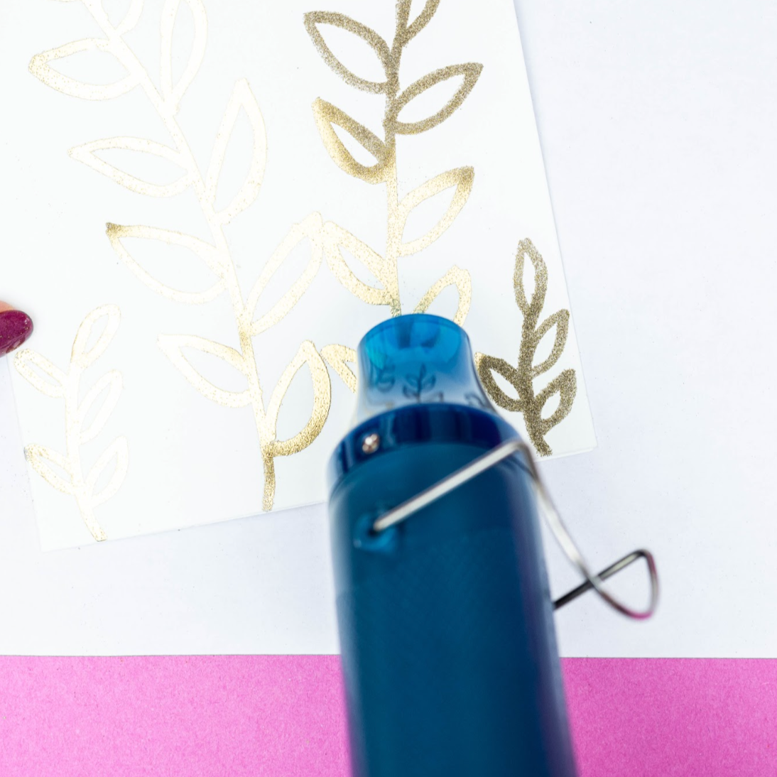 Virtual Holiday Heat Embossed Card Making Class