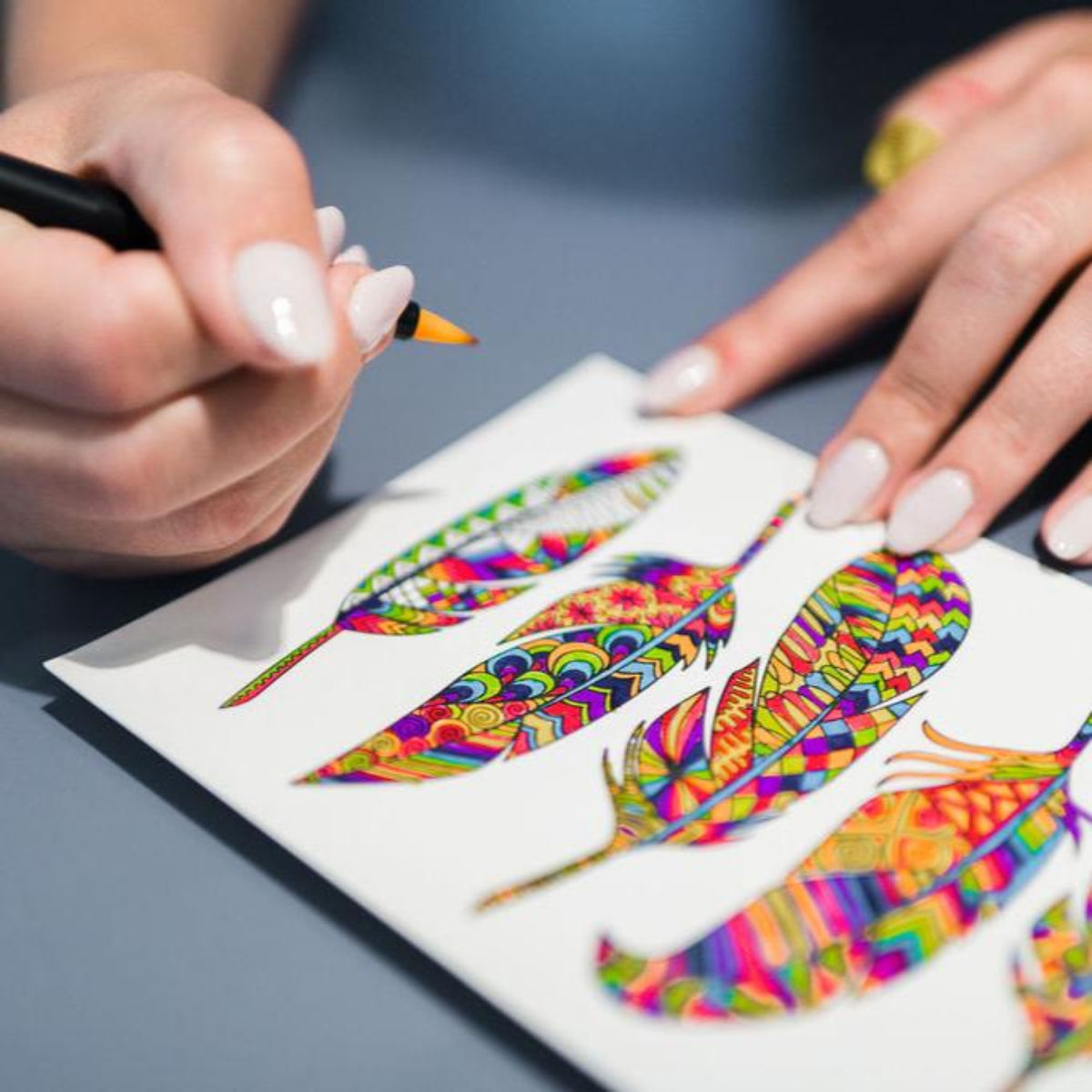 Dual Pens Coloring Family-Style Craft Pack