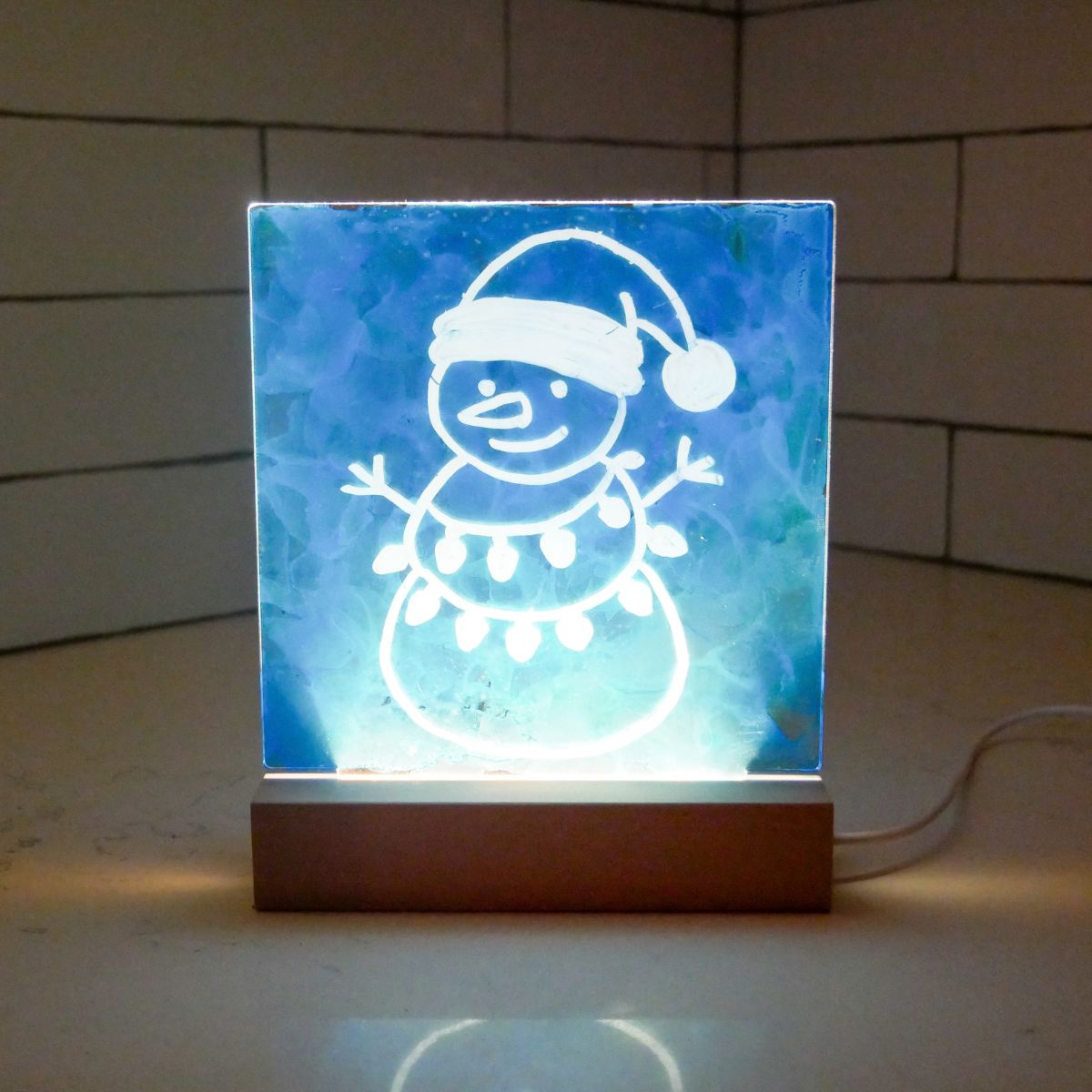 Winter LED Light Frame Alcohol Ink Kit