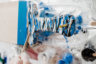 Marbled Resin Board Corporate Gift Kit