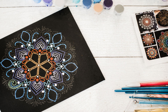 Mandala Dotting Family Style Craft Pack