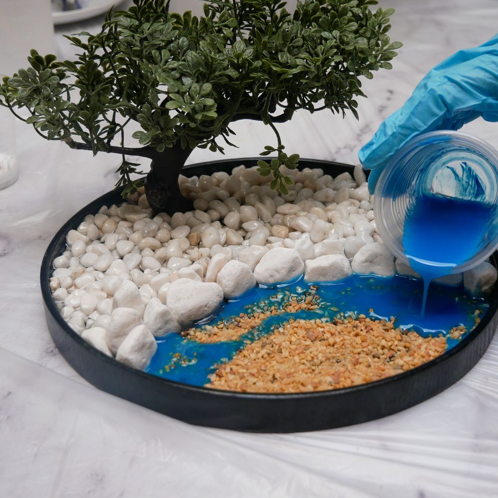 Virtual Resin Zen Garden Craft Class