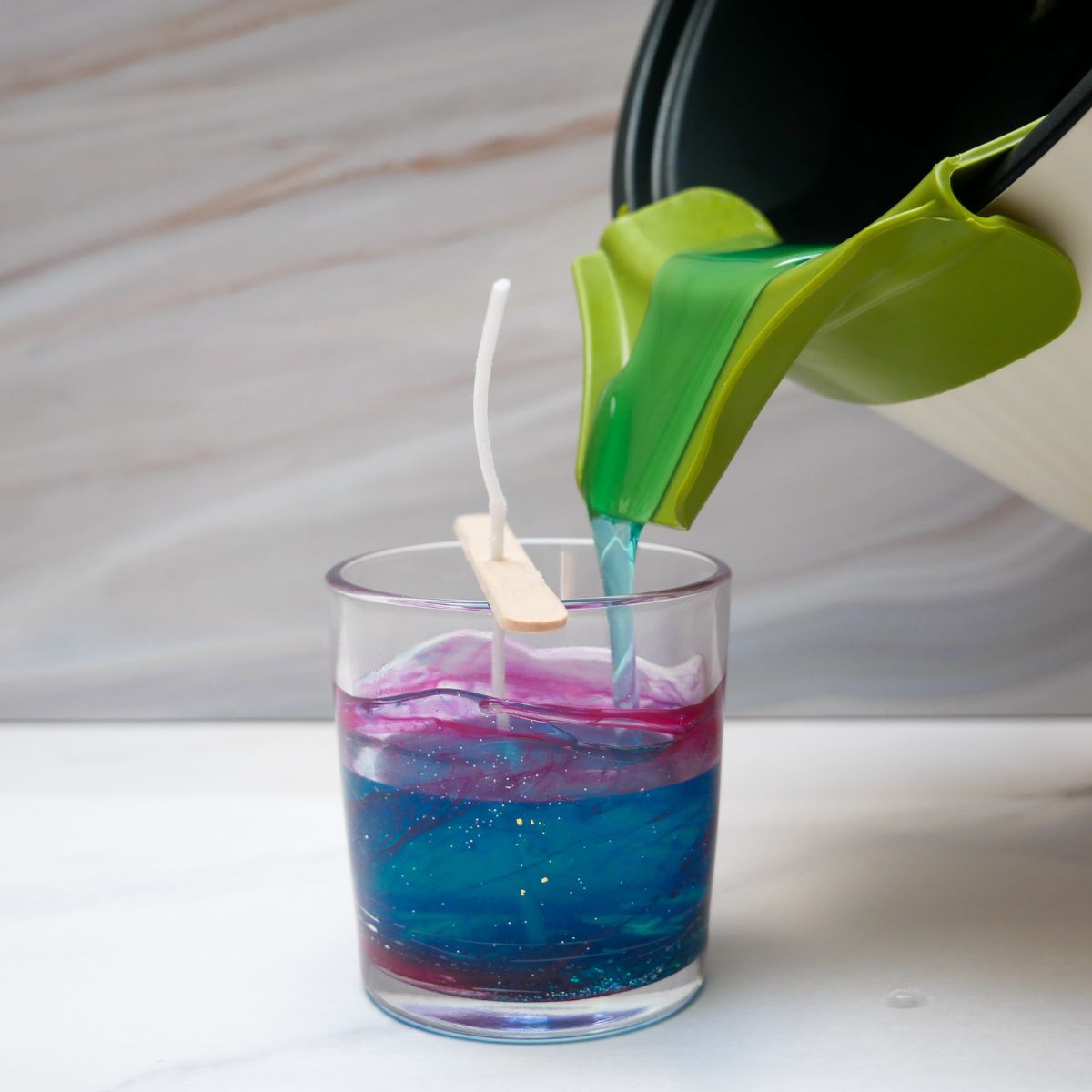 Virtual Galaxy Gel Wax Candle Class