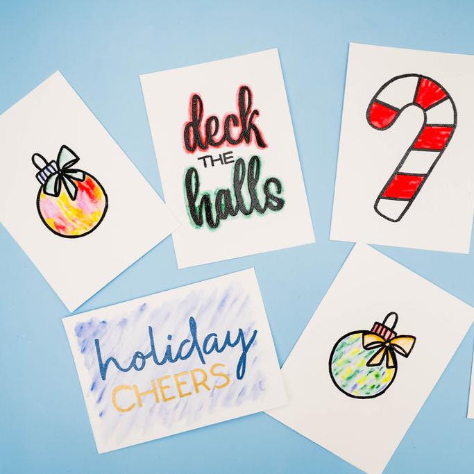 Holiday Heat Embossed Card Making Class