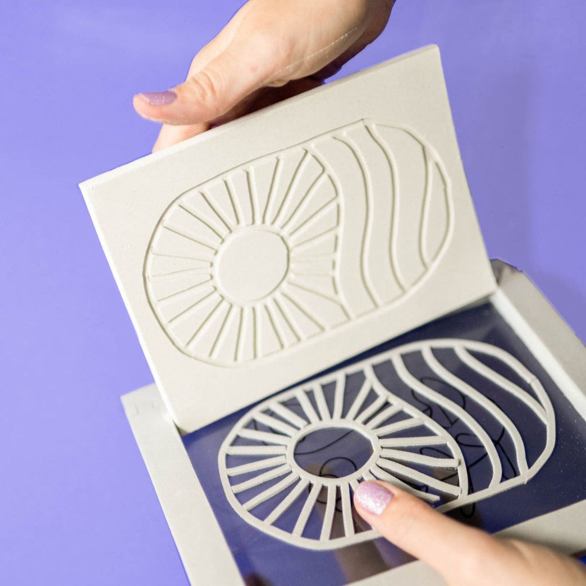 Cement Line Art Family-Style Craft Pack