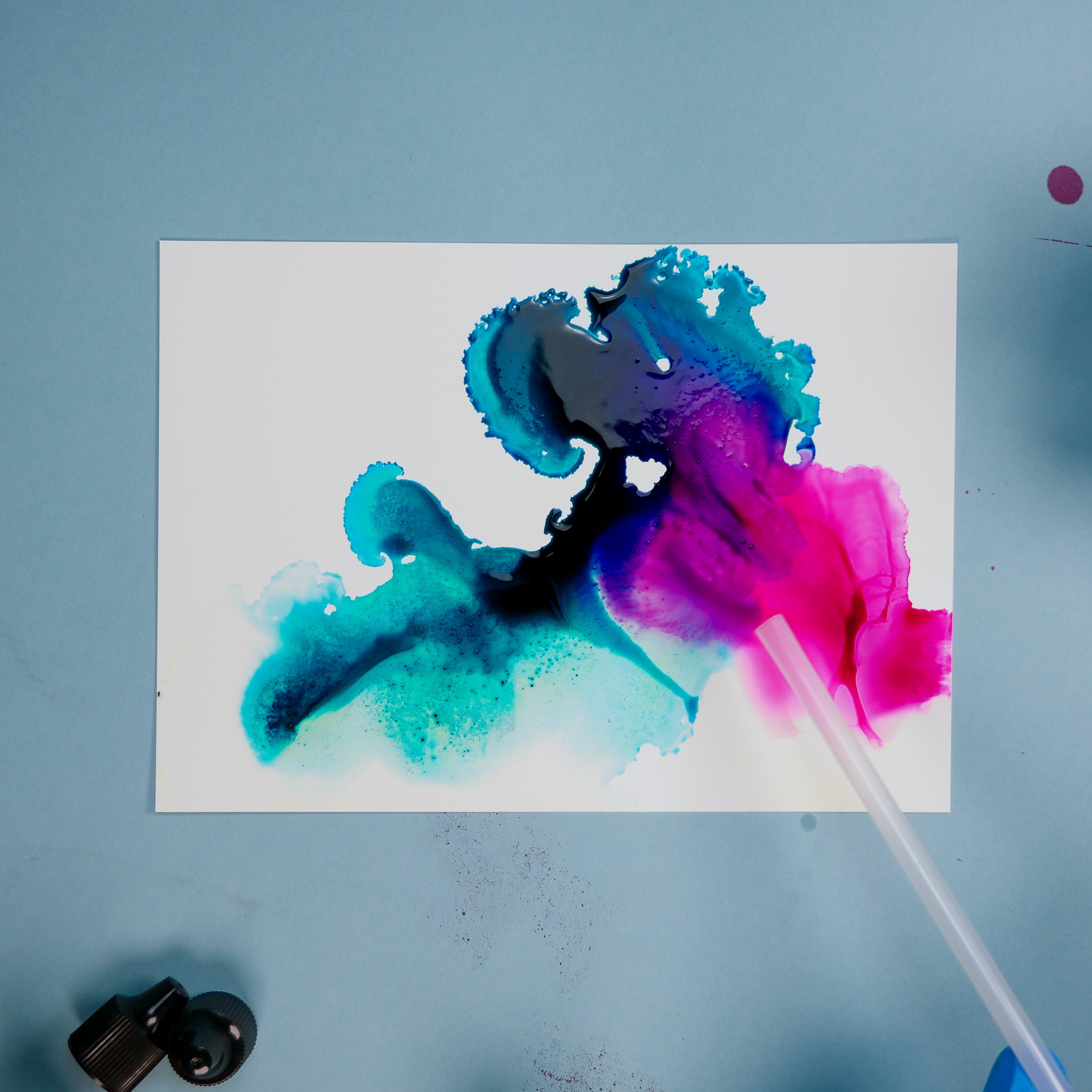 Virtual Alcohol Ink Craft Class