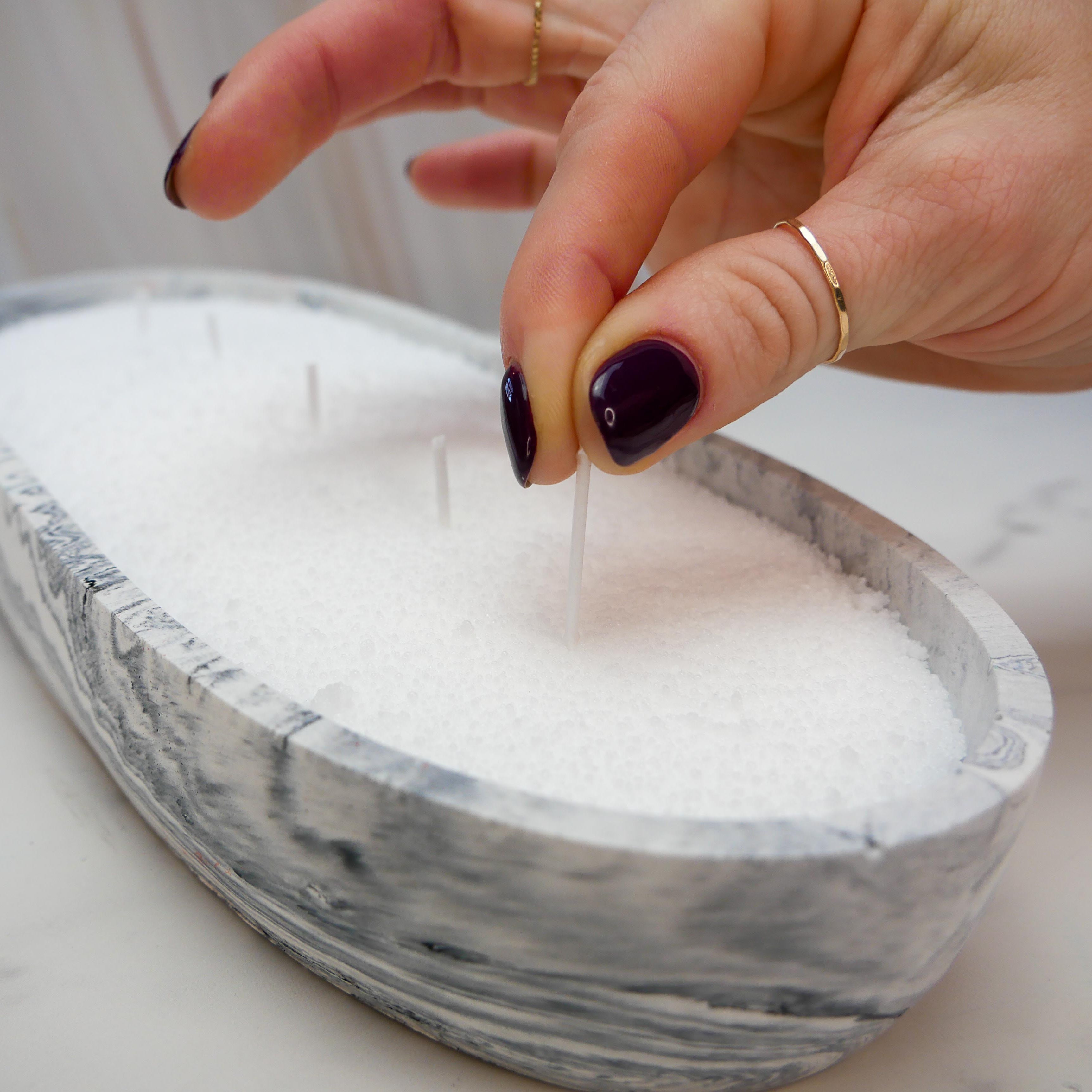 Virtual Marbled Bowl Sand Candle Craft Class