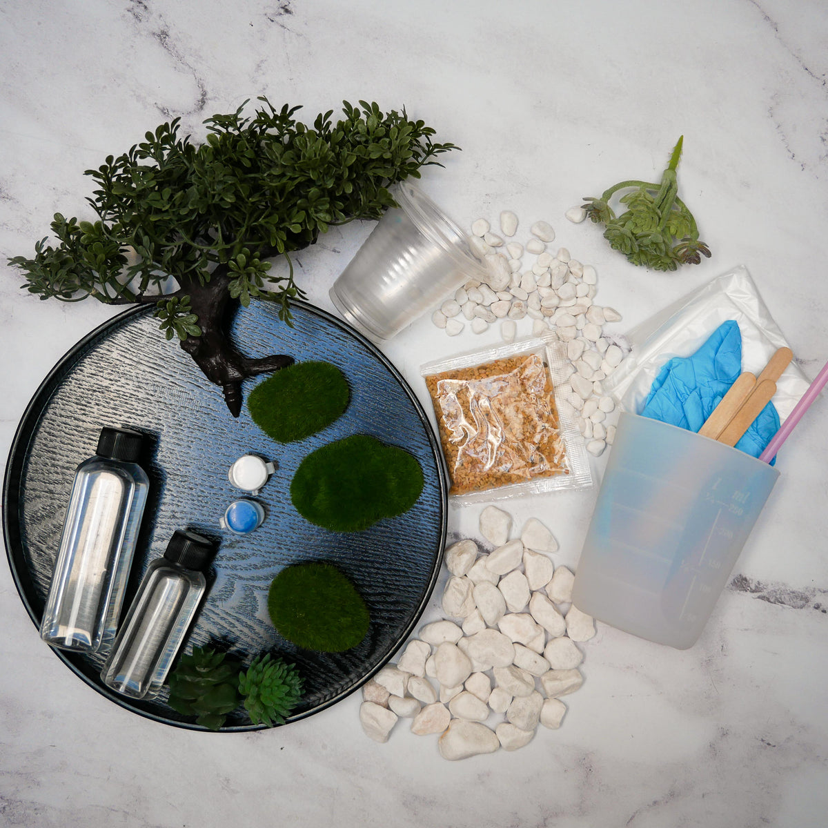 Resin Zen Garden Kit