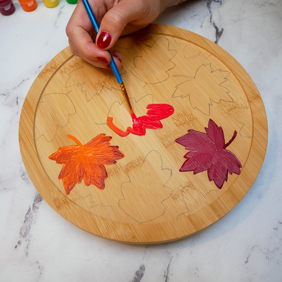 Virtual Fall Bamboo Turntable Craft Class