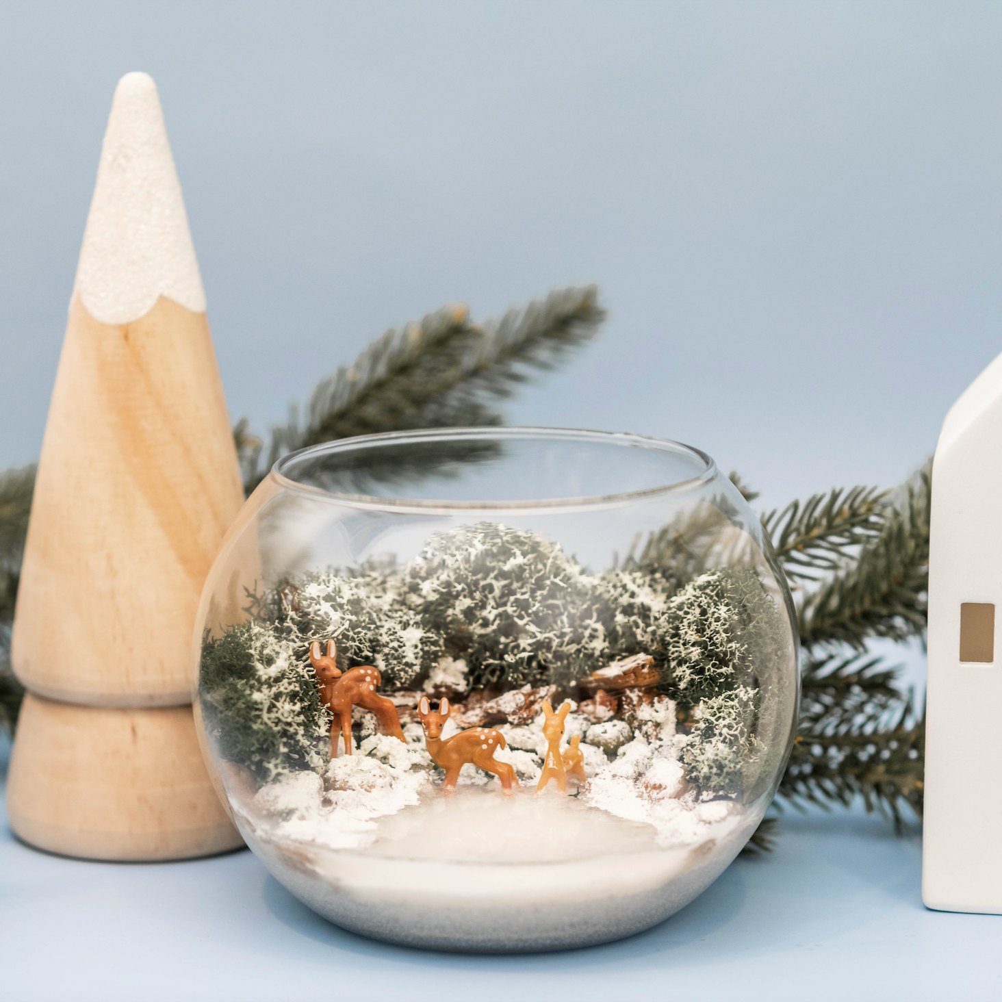 Virtual Winter Wonderland Resin Terrarium Class