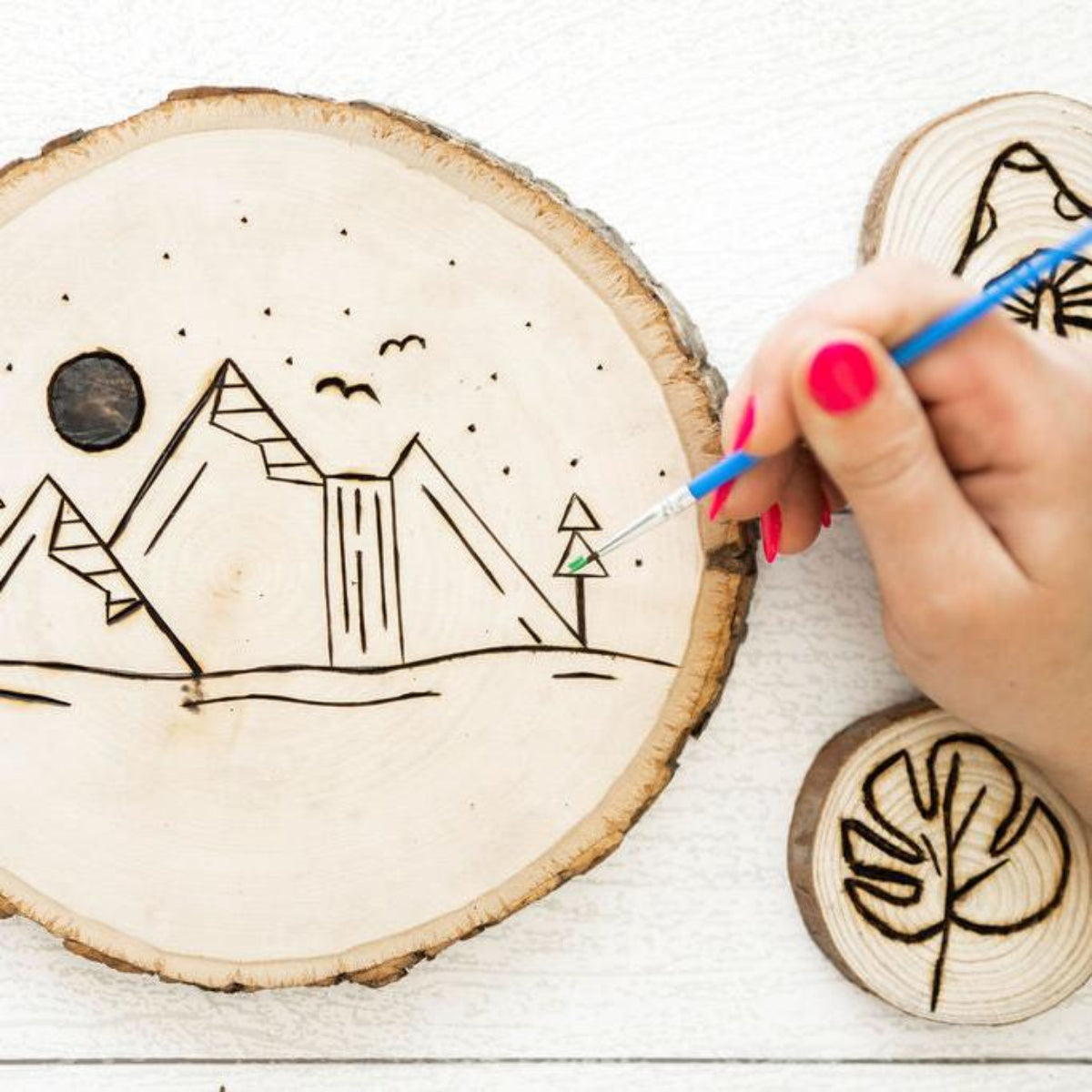 Wood Burning Family-Style Craft Pack