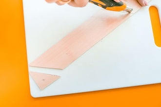 Chevron Wood Tray Kit