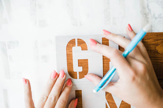 String Art Wood Sign Kit
