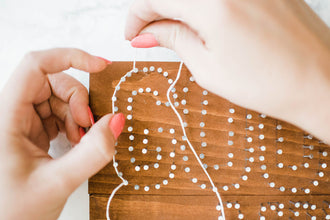 String Art Wood Sign Kit