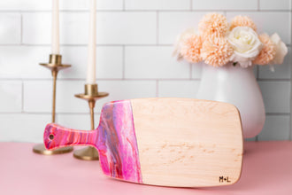 Date Night Kit: Resin Board + Wood Burning
