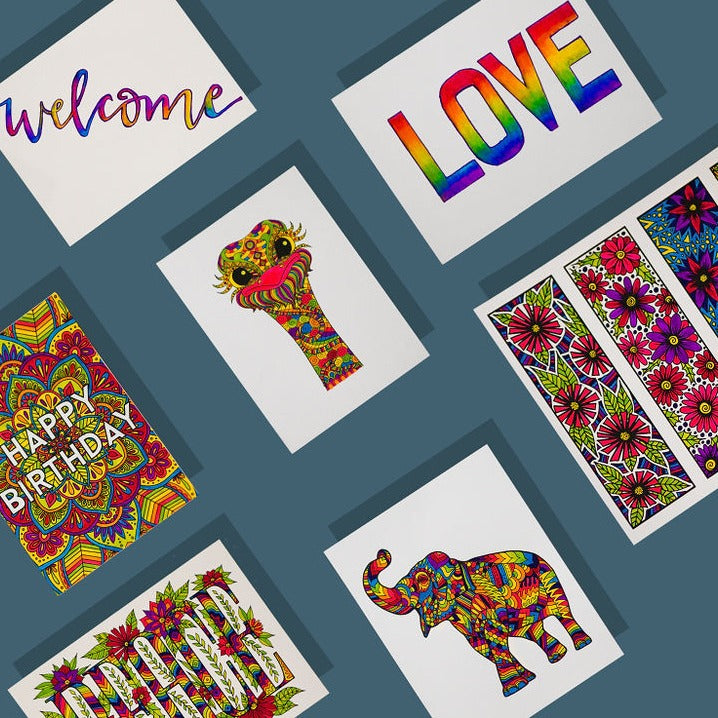Linocut Printmaking Kit – Adults and Crafts
